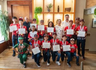 Reconoce Mónica Villarreal a campeones tampiqueños de béisbol