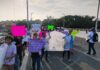 Exigen justicia para Dafne, bloquean Puente Tampico