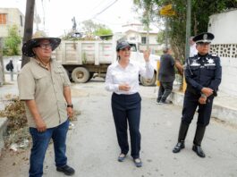 Fortalece Mónica Villarreal atención ciudadana con Jornadas permanentes de Limpieza, Descacharrización reforzando acciones contra el dengue