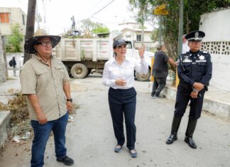 Fortalece Mónica Villarreal atención ciudadana con Jornadas permanentes de Limpieza, Descacharrización reforzando acciones contra el dengue
