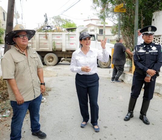Fortalece Mónica Villarreal atención ciudadana con Jornadas permanentes de Limpieza, Descacharrización reforzando acciones contra el dengue