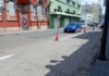 Refuerzan señalización vial en el Centro de Tampico para recibir a turistas en vacaciones