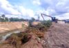 Intensifican trabajos de dragado y limpieza en canales de Reynosa ante temporada de huracanes