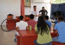 Fortalecen reinserción social de adolescentes con capacitación en soldadura