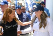 Todo listo para gira de trabajo en González y Aldama: Gloria Garza y César Verástegui, dirigentes del PAN, en Tamaulipas