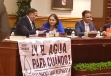 Panista acaloran sesión de Cabildo con el tema del agua, piden condonación de recibos