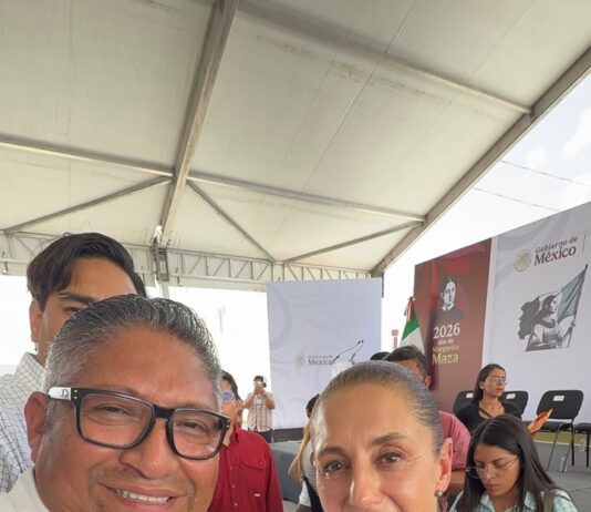 Destaca Eduardo López Arias en evento de Claudia Sheinbaum en Reynosa