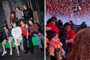 Fan de BTS burló la seguridad para intentar subir al escenario en concierto de Chicago