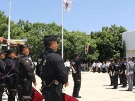 Entregan constancias a egresados del 22 escalón de Medicina Táctica Policial