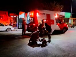 Accidente deja una persona lesionada y daños materiales