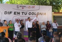 Alcalde Carlos Peña Ortiz beneficia a ciudadanos con el Programa “DIF en Tu Colonia” en la Aquiles Serdán