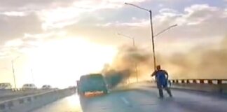 Caos vehicular y daños deja incendio en unidad