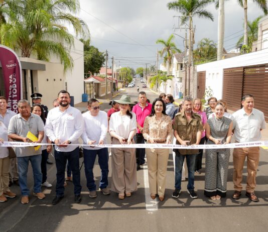 Con más obra pública, Mónica Villarreal transforma la infraestructura vial de Tampico