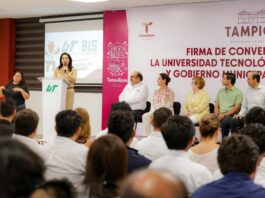 Firma Mónica Villarreal convenio con la Universidad Tecnológica de Altamira para impulsar la innovación turística mediante TampIA