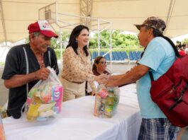 Mónica Villarreal fortalece respaldo a pescadores de Tampico durante temporada de veda