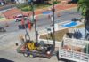 Intensifican trabajos de bacheo en la zona centro de Tampico