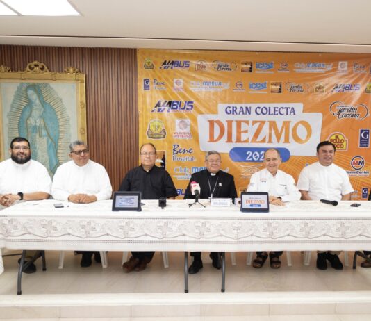 La Diócesis de Tampico invita a la población a participar en la Gran Colecta Diezmo 2026