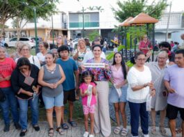 Fortalece Mónica Villarreal la recuperación de espacios públicos con renovación del Parque H