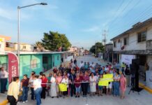 Transforma Mónica Villarreal vialidad con 2.5 Mdp en Natividad Garza Leal tras 49 años de espera