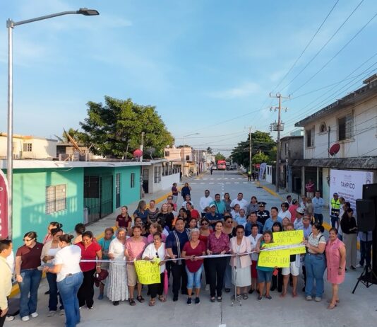 Transforma Mónica Villarreal vialidad con 2.5 Mdp en Natividad Garza Leal tras 49 años de espera