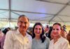 Reconoce Mónica Villarreal impulso a la salud durante visita de Claudia Sheinbaum