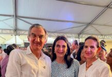 Reconoce Mónica Villarreal impulso a la salud durante visita de Claudia Sheinbaum