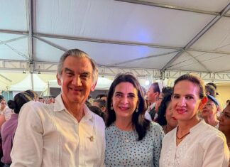Reconoce Mónica Villarreal impulso a la salud durante visita de Claudia Sheinbaum