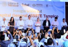 “Recuperamos el acceso a la salud pública”, afirma Claudia Sheinbaum al inaugurar el hospital General del ISSSTE en Tampico