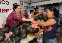 Mónica Villarreal, con un gobierno cercano a travez de la Jornada de Bienestar en Natividad Garza Leal