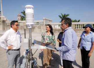 Tampico, primer municipio de Tamaulipas en contar con estaciones de monitoreo de calidad del aire