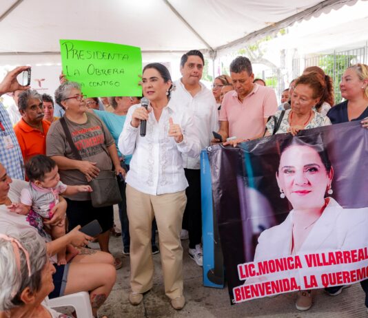 Encabeza Mónica Villarreal Jornada de Bienestar con atención directa a vecinos de la colonia Obrera*