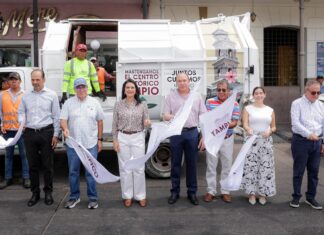 Impulsa Mónica Villarreal un Centro Histórico más lmpio y ordenado