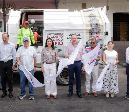 Impulsa Mónica Villarreal un Centro Histórico más lmpio y ordenado