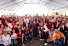 Mónica Villarreal refrenda en Tampico respaldo a Claudia Sheinbaum y a la Soberanía Nacional