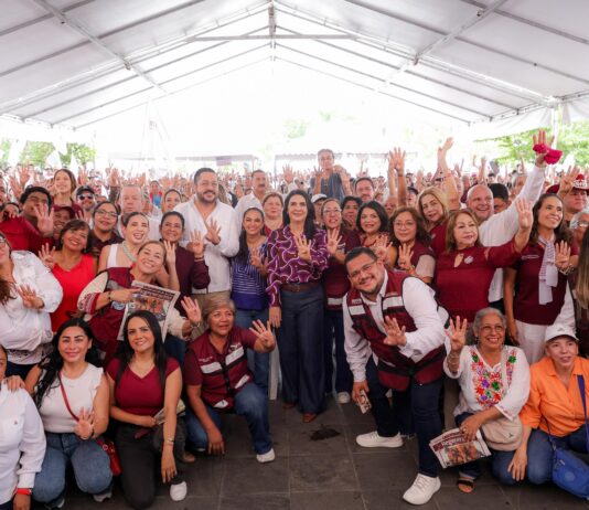 Mónica Villarreal refrenda en Tampico respaldo a Claudia Sheinbaum y a la Soberanía Nacional