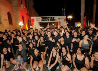 Tampico lo volvió a hacer. Reúne Mónica Villarreal a 3 mil participantes en el Tampoco Night Run 2026