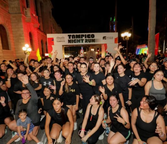Tampico lo volvió a hacer. Reúne Mónica Villarreal a 3 mil participantes en el Tampoco Night Run 2026