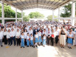 Mónica Villarreal refuerza acciones para mejorar planteles ante inicio de clases