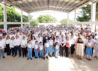 Mónica Villarreal refuerza acciones para mejorar planteles ante inicio de clases