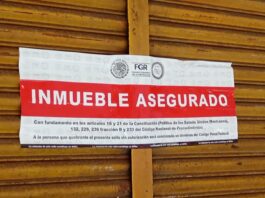 Clausura FGR negocios que expenden artículos chinos en el centro de Tampico