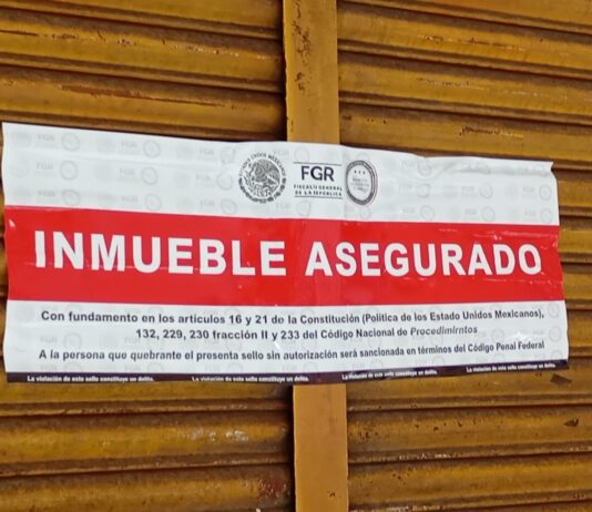 Clausura FGR negocios que expenden artículos chinos en el centro de Tampico