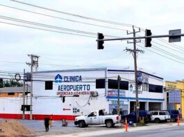 Reportan al parecer persona sin vida en una clínica particular