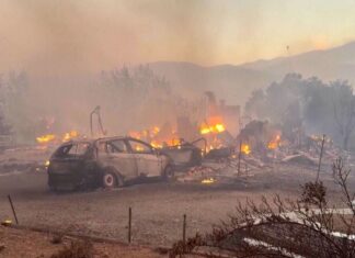 Incendio forestal arrasa Texas y obliga a evacuar