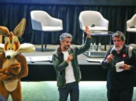 ¡México ayuda al rescate de Coyote vs. Acme! Dave Green celebra en Cineteca la taquilla de 100 mdd
