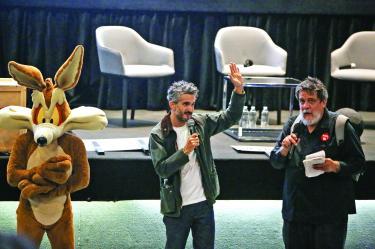 ¡México ayuda al rescate de Coyote vs. Acme! Dave Green celebra en Cineteca la taquilla de 100 mdd