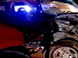 Accidente deja lesionados y daños en apartada colonia