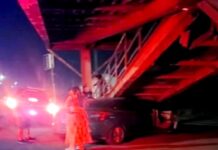 Accidente deja solo daños en carretera Río Bravo-Reynosa