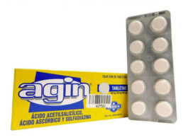Alerta sanitaria de COEPRIS por medicamento falsificado llamado Agin