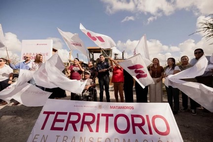 Beto Granados da arranque en pavimentación de la calle Hidalgo Sur