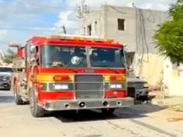 Bomberos acuden a sofocan incendio en vivienda